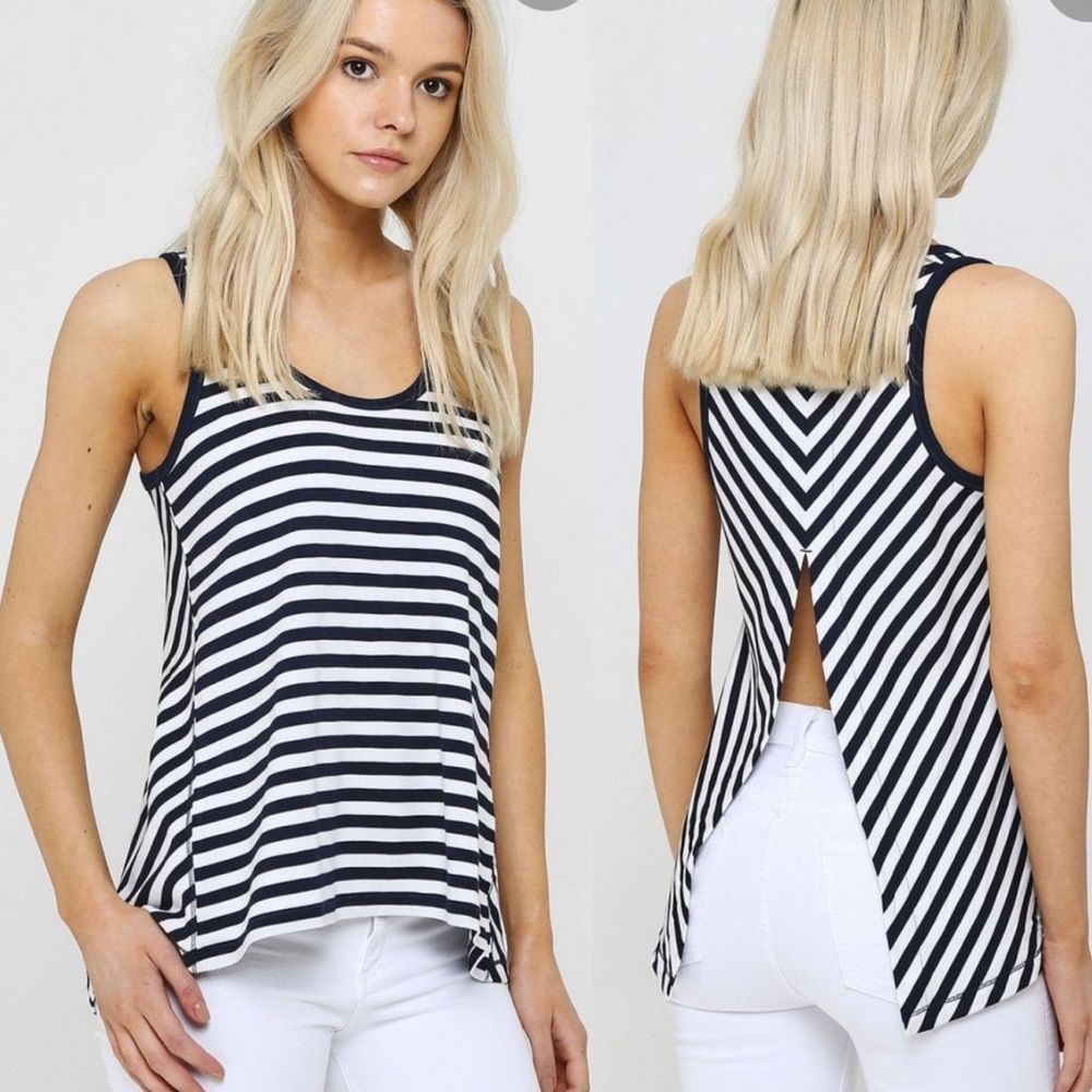 Rag & Bone Kat Split Back Tank